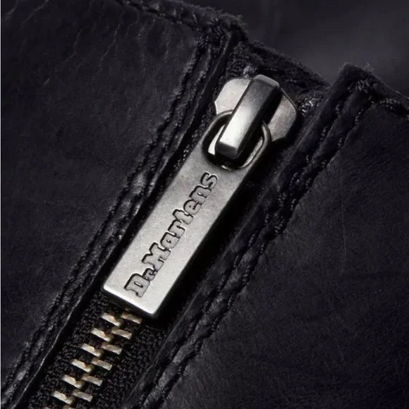 Dr. Martens Amaayah Lo Orleans Leather Chelsea Boots - Picture 2 of 4